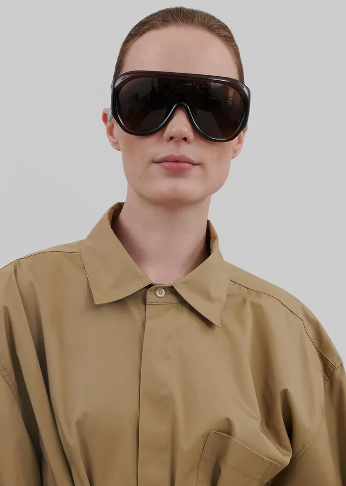 The Frankie Shop Outerwear Louisa Trench Dress 8211 Camel 8211 Women