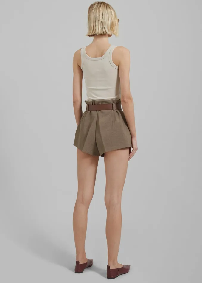 The Frankie Shop Tops Kim Tank Top 8211 Beige 8211 Women