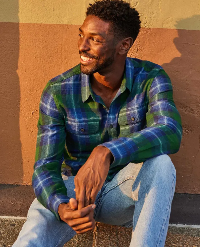 ToadandCo Shirts Men8217s Creekwater Flannel Shirt Pasture