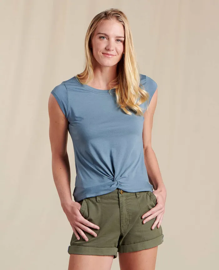 Tops and TShirts ToadandCo Women8217s Anza Short Sleeve Shirt High Tide