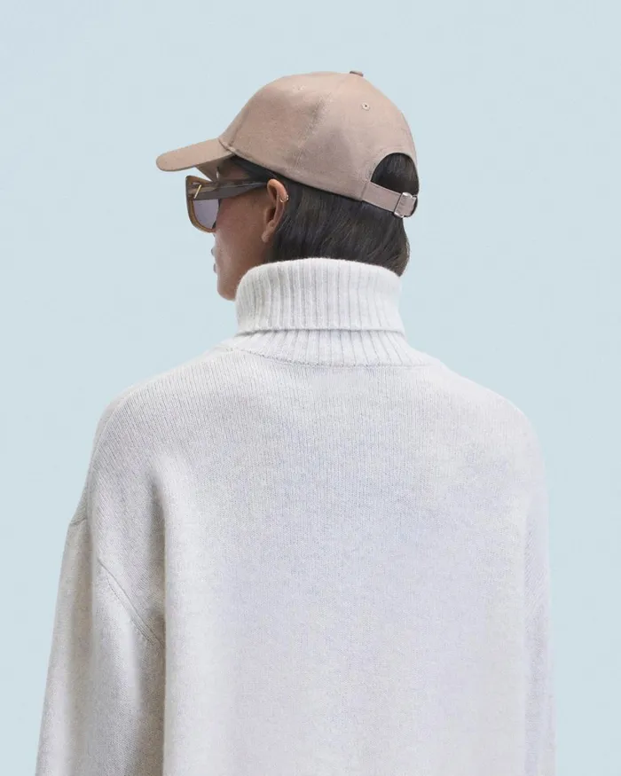 Tote Bags From Future Embroidered Heart Curved Visor Cap Taupe