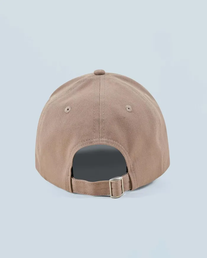 Tote Bags From Future Embroidered Heart Curved Visor Cap Taupe
