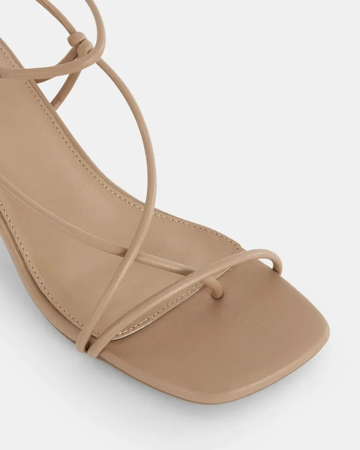 UMBRIA Sand Kitten Heels Party NOVO Shoes Women