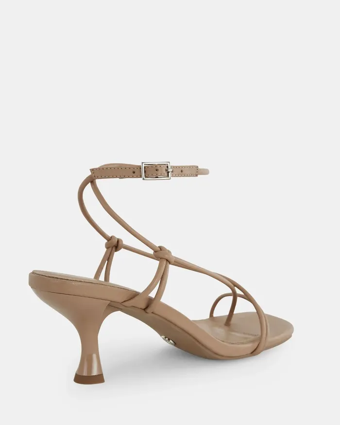 UMBRIA Sand Kitten Heels Party NOVO Shoes Women