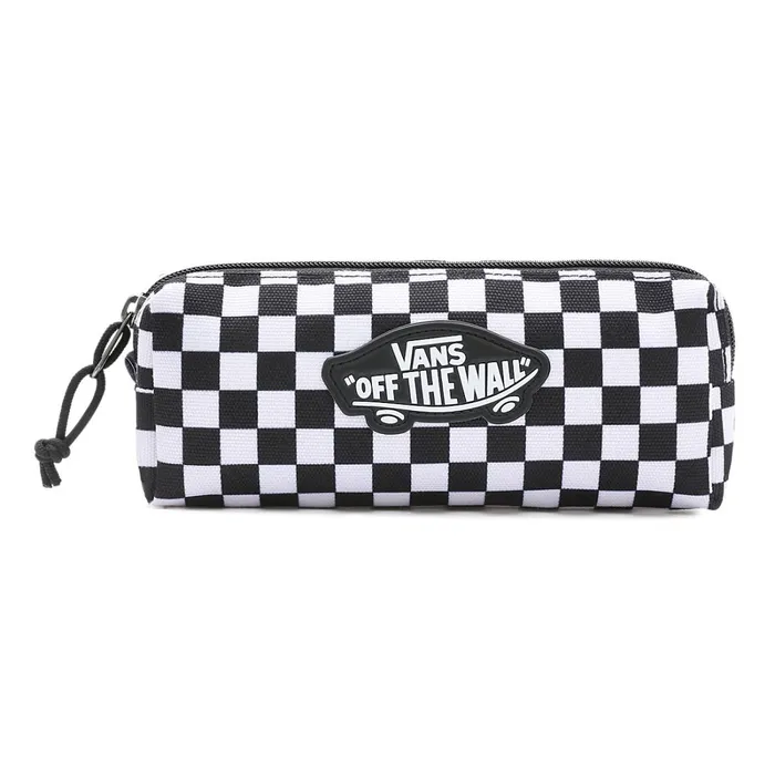 Vans Bags and Backpacks Kids Off The Wall Pencil Pouch Black White