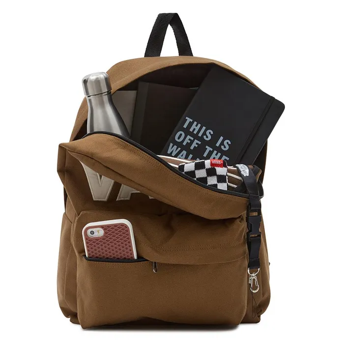 Vans Bags and Backpacks Women Old Skool Drop V Backpack Brown