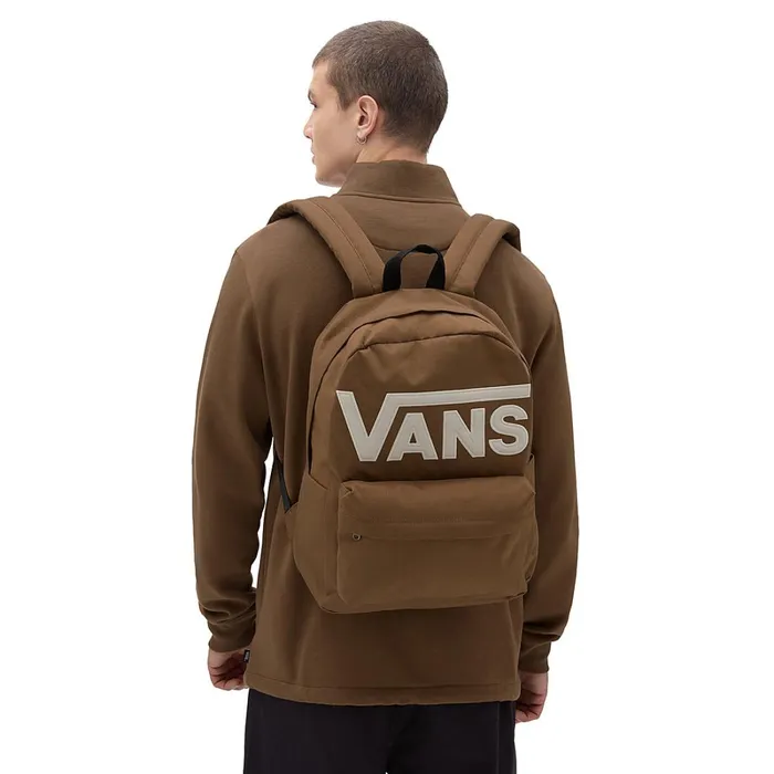 Vans Bags and Backpacks Women Old Skool Drop V Backpack Brown