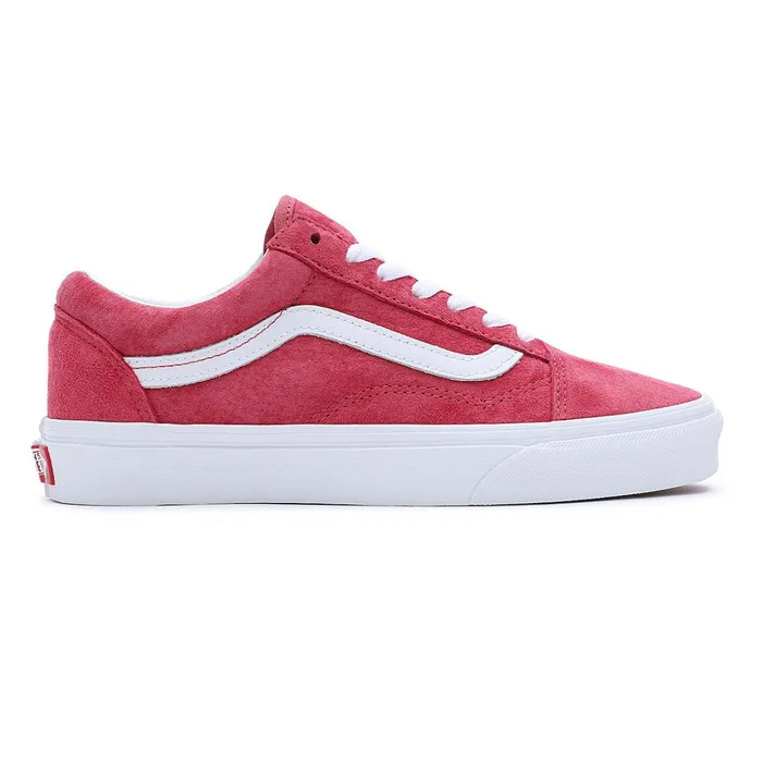 Vans Classics Men Pig Suede Old Skool Shoes Red