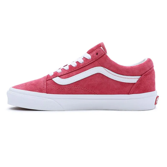 Vans Classics Men Pig Suede Old Skool Shoes Red