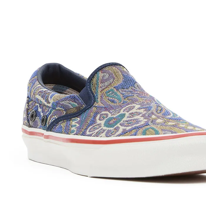 Vans Classics Men Vault By X Nigel Cabourn OG Classic SlipOn LX Shoes Blue