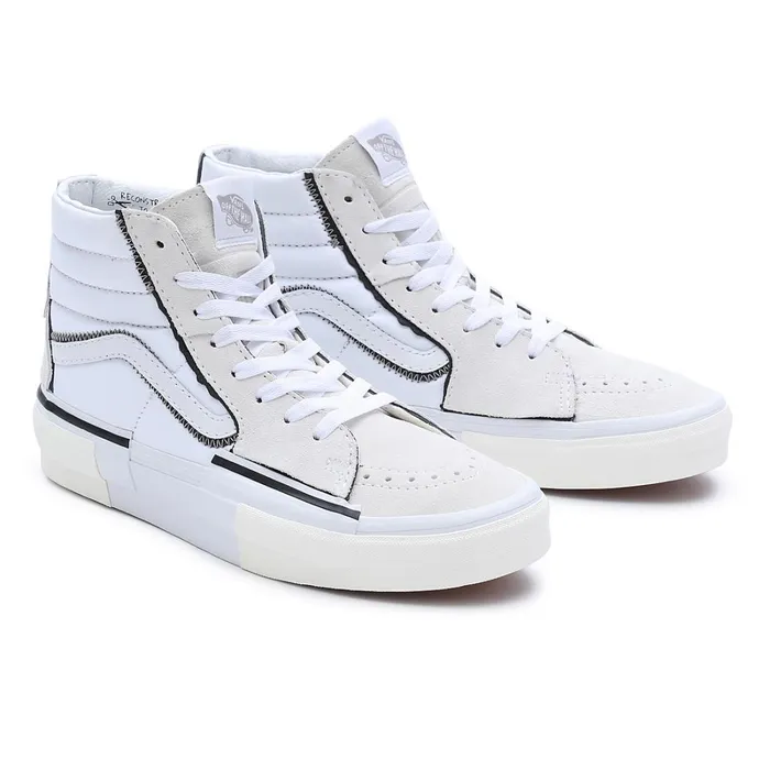 Vans Classics Women Sk8Hi Reconstruct Shoes White