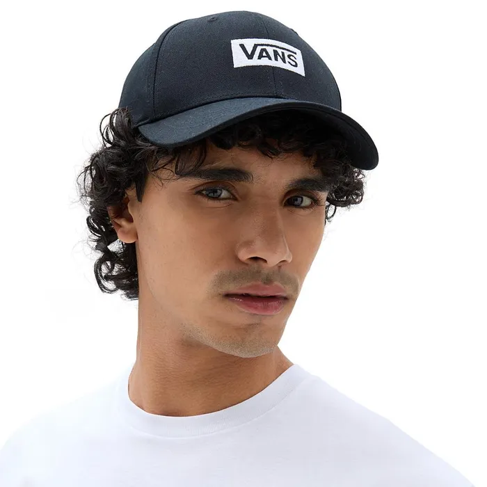 Vans Hats and Beanies Men Boxed Structured Jockey Hat Black