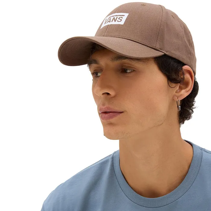 Vans Hats and Beanies Men Boxed Structured Jockey Hat Brown