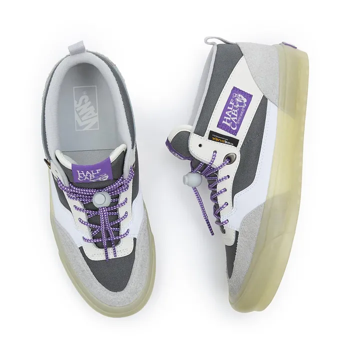 Vans HiTop Shoes Women Cordura Half Cab 33 DX Shoes Grey