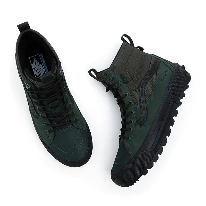 Vans HiTop Shoes Women Sk8Hi GoreTex MTE3 Shoes Green