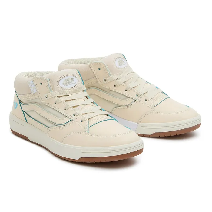 Vans HiTop Shoes Women Zahba Mid Shoes White