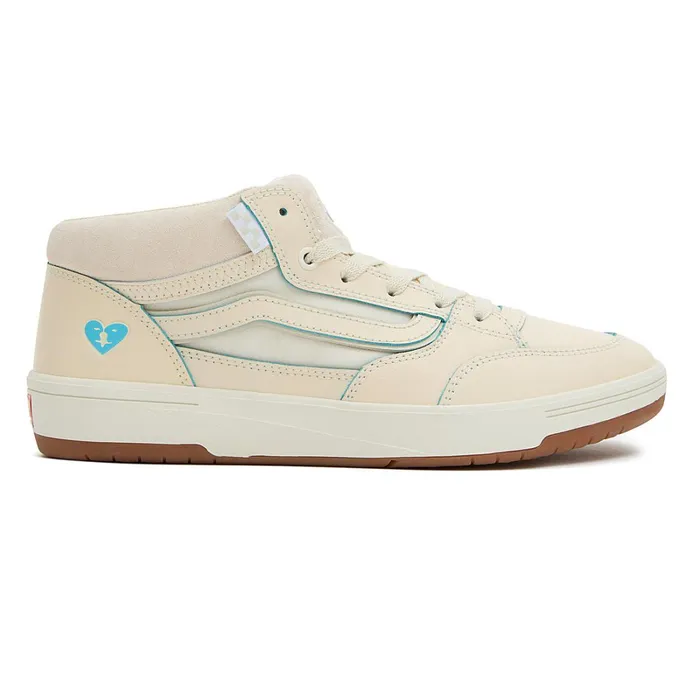 Vans HiTop Shoes Women Zahba Mid Shoes White