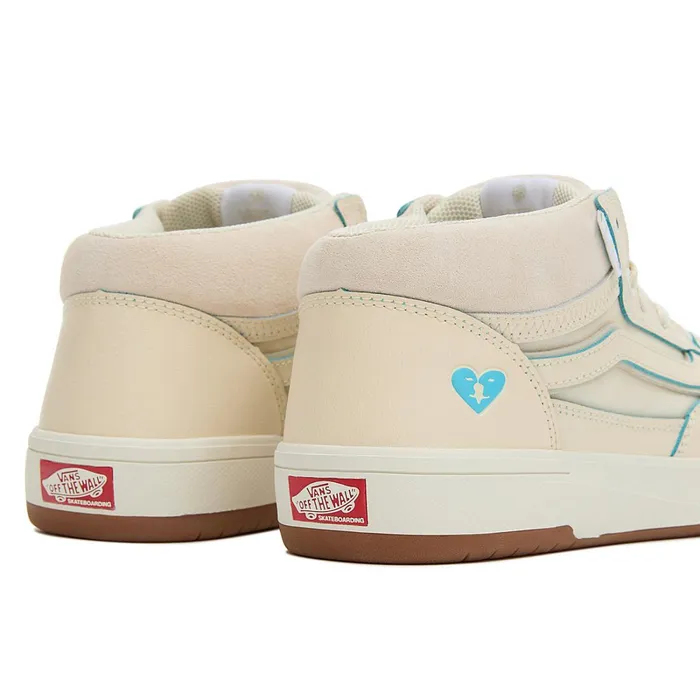 Vans HiTop Shoes Women Zahba Mid Shoes White