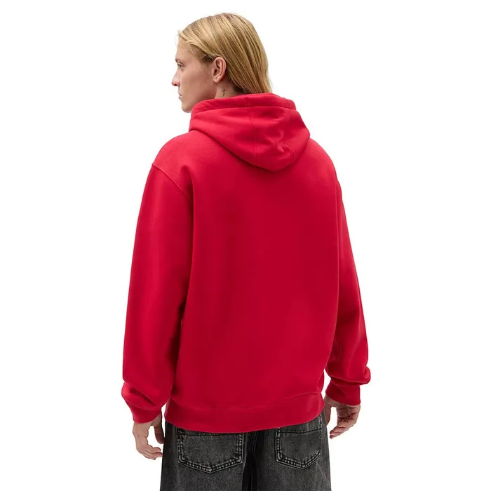 Vans Hoodies and Sweatshirts Men Core Basic Pullover Hoodie Red