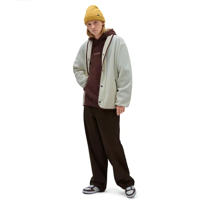 Vans Hoodies and Sweatshirts Men Lowered Wash Pullover Hoodie Brown