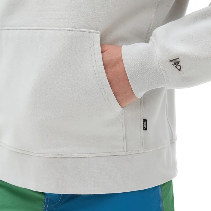 Vans Hoodies and Sweatshirts Men Pilgrim Fleece Pullover Hoodie White