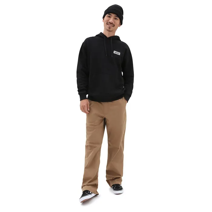Vans Hoodies and Sweatshirts Men Relaxed Fit Pullover Hoodie Black