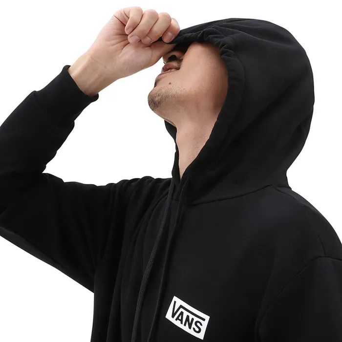 Vans Hoodies and Sweatshirts Men Relaxed Fit Pullover Hoodie Black
