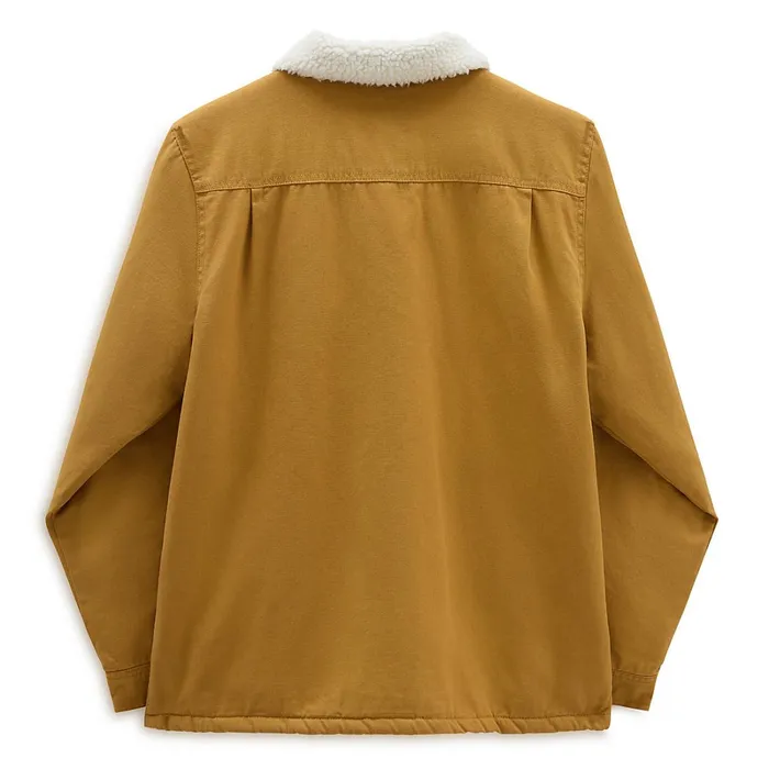 Vans Jackets and Coats Men Drill Chore Coat Sherpa Jacket Brown