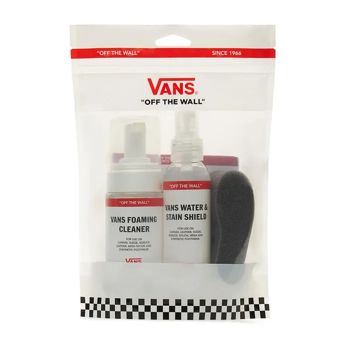 Vans Laces and Product Care Men Shoe Care Canvas Kit White