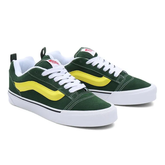 Vans Lowtop Shoes Men Knu Skool Shoes Green White