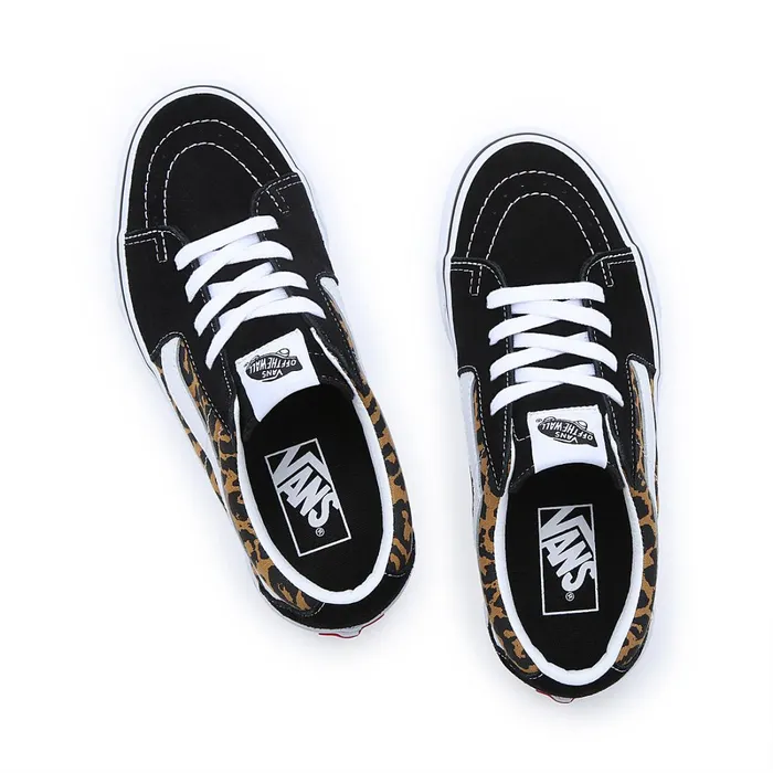 Vans Lowtop Shoes Men Leopard Sk8Low Shoes Black