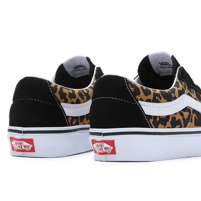 Vans Lowtop Shoes Men Leopard Sk8Low Shoes Black