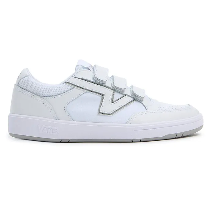 Vans Lowtop Shoes Men Lowland ComfyCush Hook And Loop Shoes White