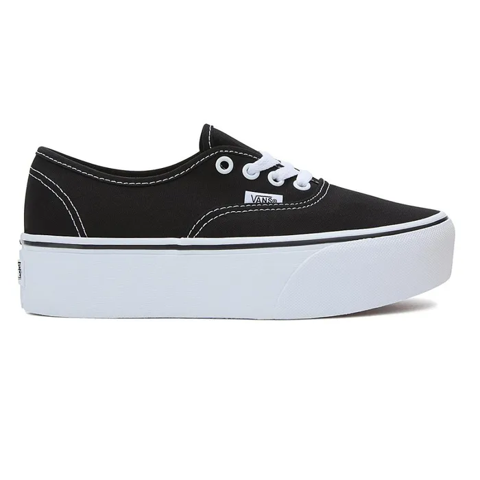 Vans Lowtop Shoes Women Authentic Stackform Shoes Black