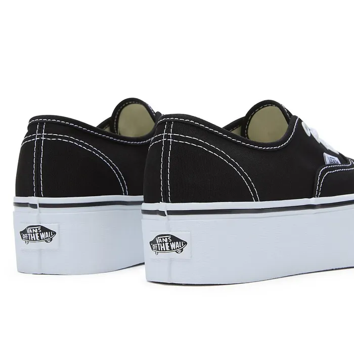 Vans Lowtop Shoes Women Authentic Stackform Shoes Black