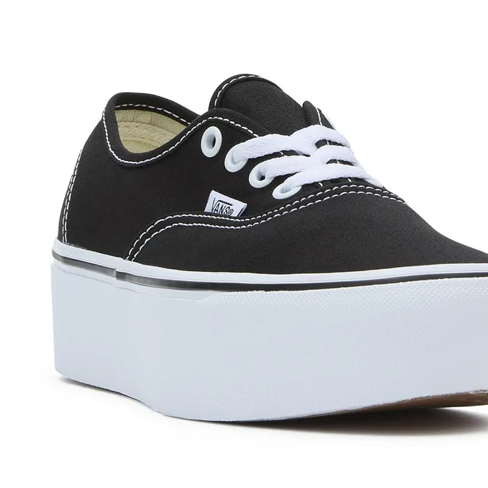 Vans Lowtop Shoes Women Authentic Stackform Shoes Black