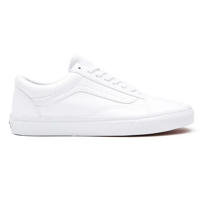 Vans Lowtop Shoes Women Classic Tumble Old Skool Shoes White
