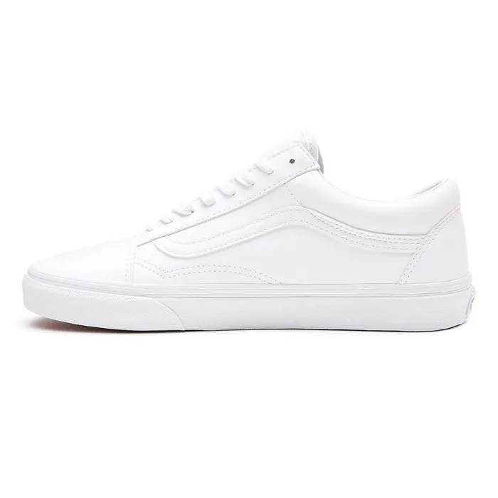 Vans Lowtop Shoes Women Classic Tumble Old Skool Shoes White