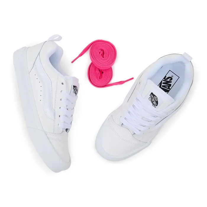 Vans Lowtop Shoes Women Leather Knu Skool Shoes White