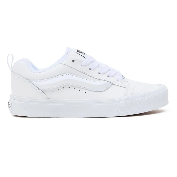 Vans Lowtop Shoes Women Leather Knu Skool Shoes White