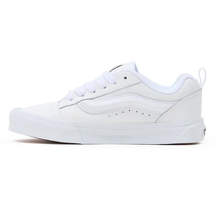 Vans Lowtop Shoes Women Leather Knu Skool Shoes White