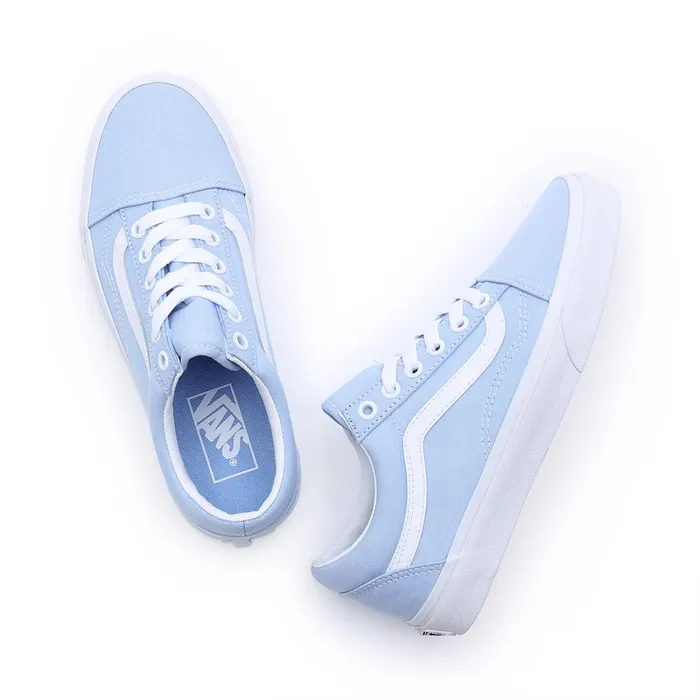Vans Lowtop Shoes Women Pastel Old Skool Shoes Blue