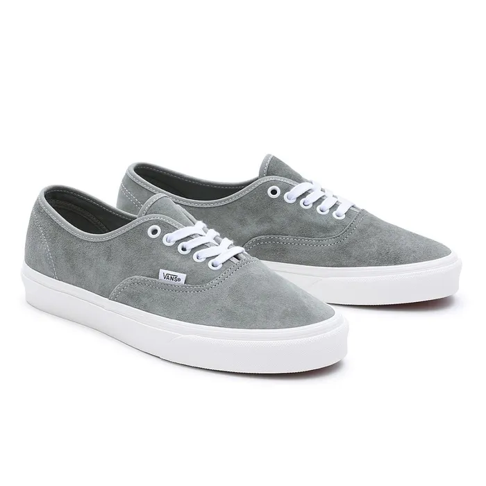 Vans Lowtop Shoes Women Pig Suede Authentic Shoes Grey