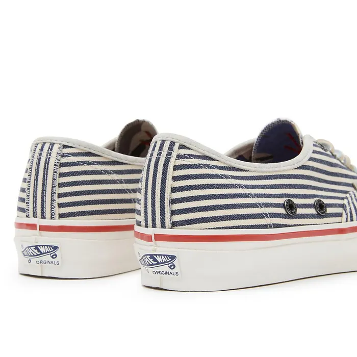 Vans Lowtop Shoes Women Vault By X Nigel Cabourn OG Authentic LX Shoes Blue