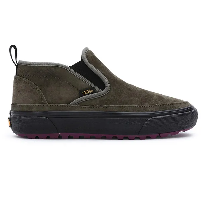 Vans MTE Shoes Men Sherpa Mid Slip MTE1 Shoes Green