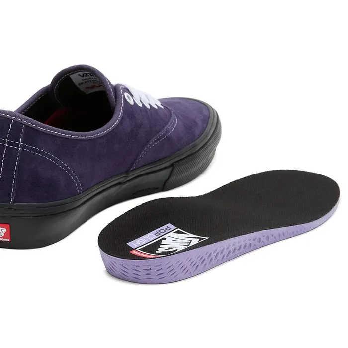 Vans Skate Shoes Women Skate Authentic Pig Suede Shoes Purple