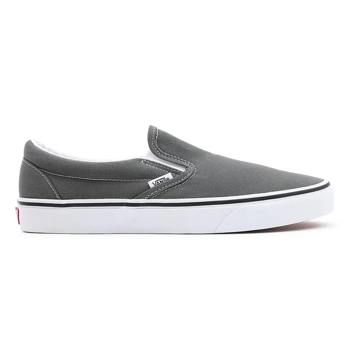 Vans Slipon Shoes Men Canvas Classic SlipOn Shoes Grey