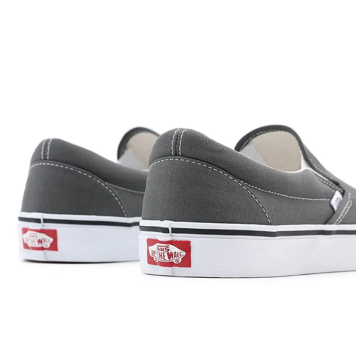 Vans Slipon Shoes Men Canvas Classic SlipOn Shoes Grey