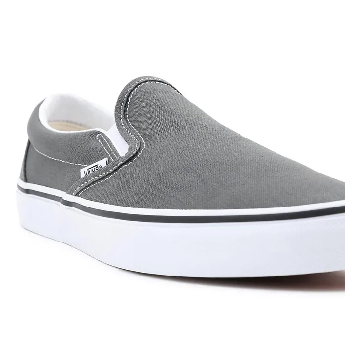 Vans Slipon Shoes Men Canvas Classic SlipOn Shoes Grey
