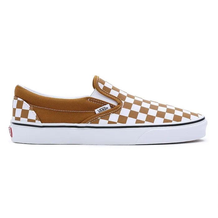 Vans Slipon Shoes Men Color Theory Classic SlipOn Shoes Brown